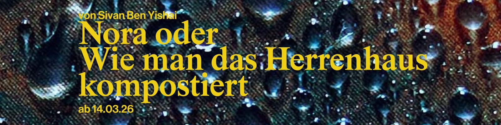 Nora oder Wie man das Herrenhaus kompostiert Nora oder Wie man das Herrenhaus kompostiert