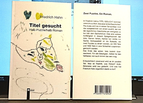 Friedrich Hahn - Titel gesucht